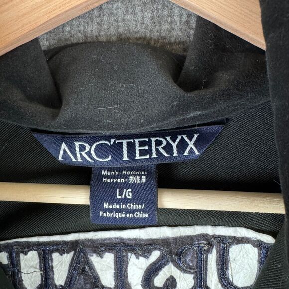 Arc’teryx Arcteryx Gamma LT Jacket Men's Large Black Full Zip Soft Shell Gorp - Picture 6 of 11